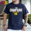 Michigan Wolverines Back To Back To Back 2023 Big Ten Conference Champions Classic T-Shirt