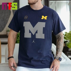 Michigan Wolverines 2024 Rose Bowl Game CFP Semifinal Jordan Essentials T-Shirt
