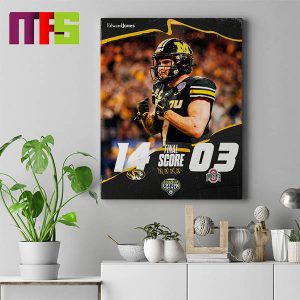 Missouri Tigers 2023 Cotton Bowl Champions Final Score Home Decor Poster Canvas