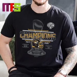 Missouri Tigers 2023 Cotton Bowl Champions Final Score Official Classic T-Shirt