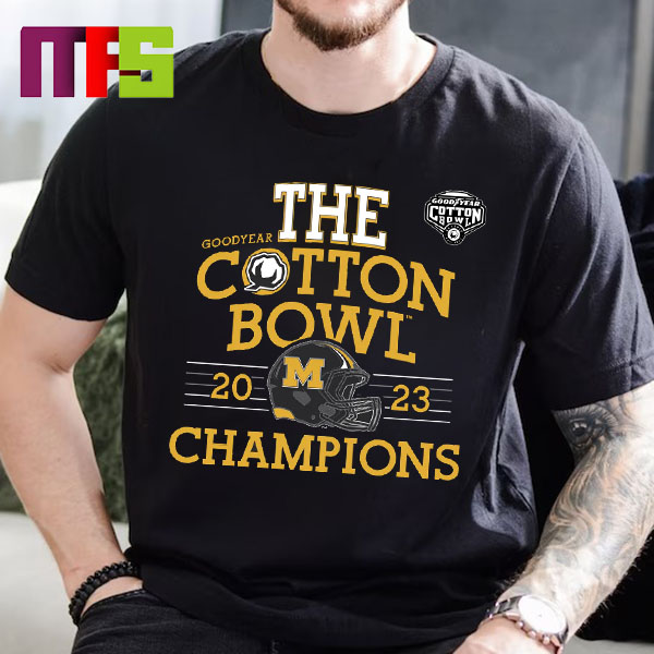 Missouri Tigers 2023 Cotton Bowl Champions Helmet Official Classic T-Shirt