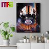 2023 NFC North Division Champions Detroit Lions Team Roster Home Decor Poster Canvas