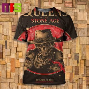 Queens Of The Stone Age Albuquerque NM At Revel On December 12th 2023 All Over Print Shirt Queens Of The Stone Age Albuquerque NM At Revel On December 12th 2023 All Over Print Shirt