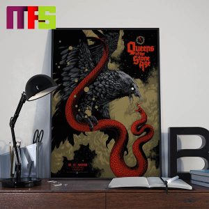 Queens Of The Stone Age Houston TX At 713 Music Hall On December 9th 2023 Home Decor Poster Canvas