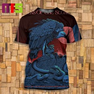 Queens Of The Stone Age Irving Texas The Pavilion Toyota Music Factory On December 10th 2023 All Over Print Shirt