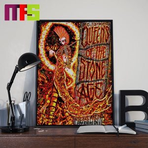 Queens Of The Stone Age San Diego CA At Viestas Arena On December 15th 2023 Home Decor Poster Canvas