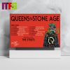 Queens Of The Stone Age Phoenix AZ At Arizona Financial Theatre December 5th 2023 Home Decor Poster Canvas
