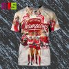 San Francisco 49ers 2023 NFC West Division Champions All Over Print Shirt