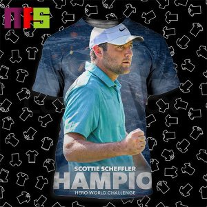 Scottie Scheffler Is Hero World Challenge Champion All Over Print Shirt