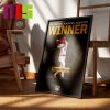 Ronald Acuna Jr Is 2023 NL Hank Aaron Award Winner Home Decor Poster Canvas