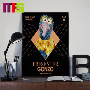 The Game Awards Presenter Gonzo Muppet Home Decor Poster Canvas