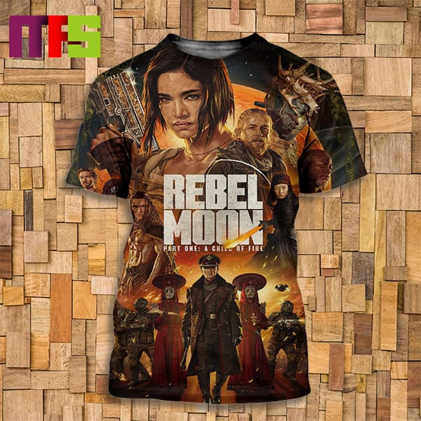 Camiseta Rebel Moon Parte 1 a Menina de Fogo Zack Snyder