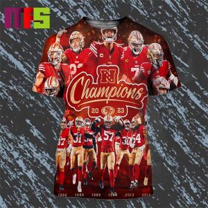 2023 NFC Champions San Francisco 49ers All Over Print Shirt