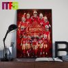 Kansas City Chiefs Vs San Francisco 49ers A Rematch In Super Bowl LVIII Home Decor Poster Canvas