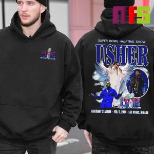 2024 Super Bowl LVIII Halftime Show Usher At Allegiant Stadium In Las Vegas Nevada On Febuary 11th Hoodie Shirt 2024 Super Bowl LVIII Halftime Show Usher At Allegiant Stadium In Las Vegas Nevada On Febuary 11th Hoodie Shirt