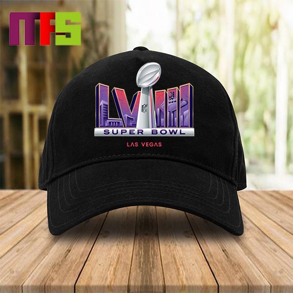 2024 Super Bowl LVIII Logo Las Vegas In Las Vegas Classic Hat Cap