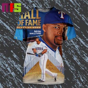 Adrian Beltre Hall Of Fame Class Of 2024 All Over Print Shirt
