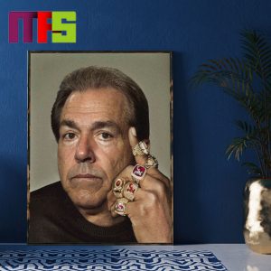 Alabama Crimson Tide Coach Nick Saban Retires After Seven National Titles 28 Years Of Greatness Home Decor Poster Canvas
