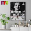 Atlanta Falcons Jessie Bates Selected For NFC 2024 Pro Bowl Roster Home Decoration Poster Canvas
