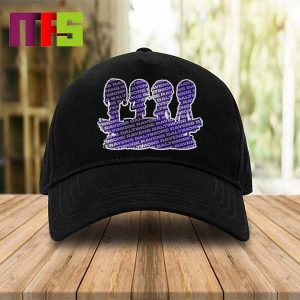 Baltimore Ravens 2023 AFC North Division Champions Mini Bobblehead Scene Essentials Hat Cap