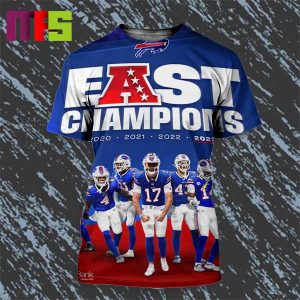 Buffalo Bills 2023 AFC East Division Champions All Over Print Shirt Buffalo Bills 2023 AFC East Division Champions All Over Print Shirt