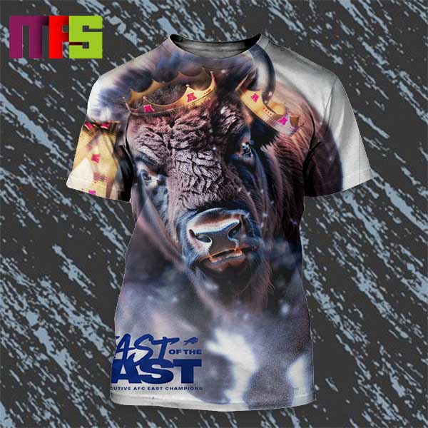 Buffalo Bills 2023 AFC East Division Champions Beast Of The East All Over Print Shirt