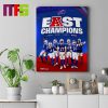Tampa Bay Buccaneers 2023 NFC South Division Champions Home Decor Poster Canvas