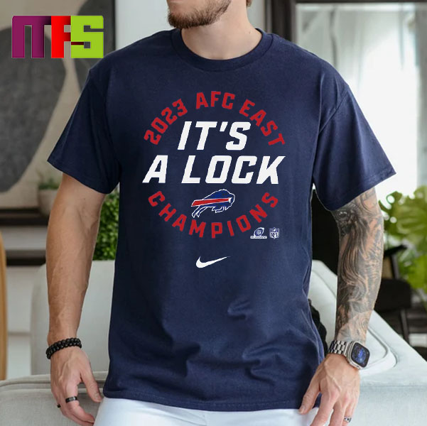 Buffalo Bills 2023 AFC East Division Champions It’s A Lock Classic T-Shirt