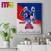 Chicago Bears Players Named To NFC 2024 Pro Bowl Roster Home Decoration Poster Canvas