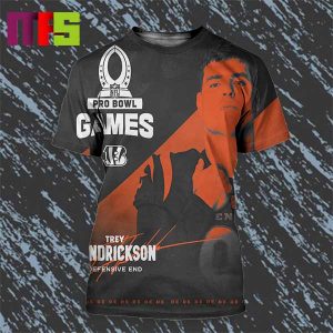 Cincinnati Bengals Trey Hendrickson Named To AFC 2024 Pro Bowl Roster All Over Print Shirt