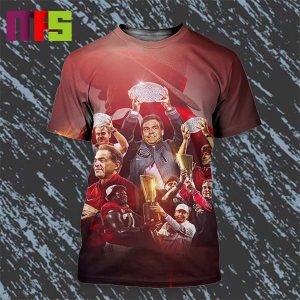 Coach Nick Saban Of Alabama Crimson Tide Is Retiring Thank You Coach All Over Print Shirt