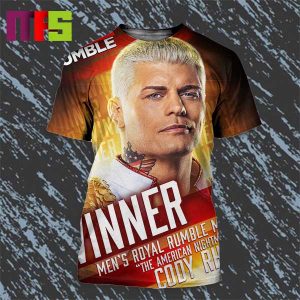 Cody Rhodes 2024 Men s Royal Rumble Winner All Over Print Shirt