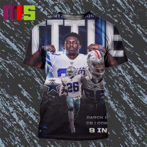 DaRon Bland Is The 2023 INT King Interceptions Title All Over Print Shirt