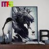Godzilla Minus One Minus Color Black And White Version Poster Starting January 26th Home Decor Poster Canvas