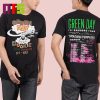 Green Day The Saviors 2024 Tour Tour List Two Sided Essentials T-Shirt