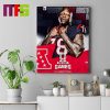 Five Kansas City Chiefs Players Named To 2024 AFC Pro Bowl Games Roster Home Decor Poster Canvas