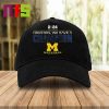 2023-2024 CFP National Champions Michigan Wolverines Hail To The Victors Retro Helmet Hat Cap
