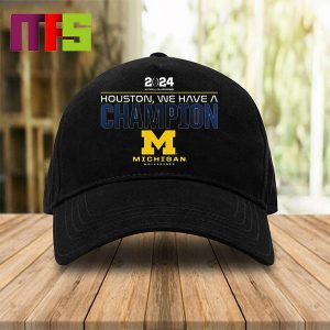 Houston We Have A Champion Michigan Wolverines 2024 National Championship Classic Hat Cap Houston We Have A Champion Michigan Wolverines 2024 National Championship Classic Hat Cap