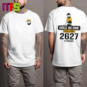 Jersey Jerry LEGENJERRY Hole In One Challenge 2627 Strokes Two Sided Essentials T-Shirt