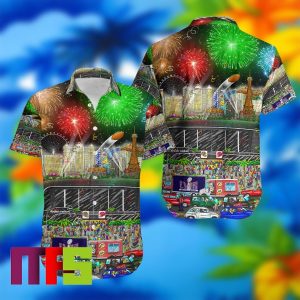 Kansas City Chief Vs San Francissco 49ers Super Bowl LVIII 2024 At Allegiant Stadium Buttton Up Hawaiian Shirt