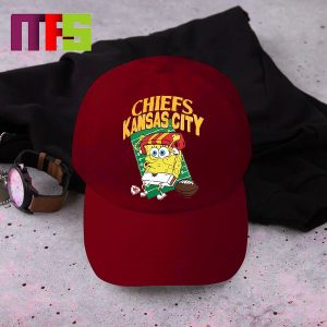 Kansas City Chiefs Super Bowl LVIII x Spongebob Squarepants Essentials Hat Cap