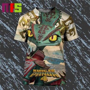 Kungfu Panda 4 New Poster For New Character The Chameleon All Over Print Shirt