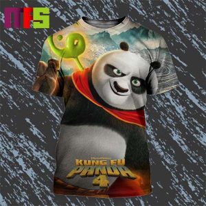 Kungfu Panda 4 New Poster For Po All Over Print Shirt