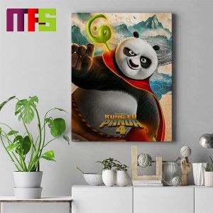 Kungfu Panda 4 New Poster For Po Home Decor Poster Canvas