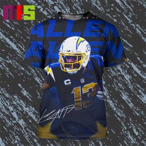 Los Angeles Chargers Keenan Allen Selected For AFC 2024 Pro Bowl Roster All OVer Print Shirt