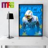 Los Angeles Chargers Keenan Allen Selected For AFC 2024 Pro Bowl Roster Home Decoration Poster Canvas