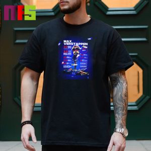 Max Verstappen 2023 A Season In Stats F1 Classic T-Shirt