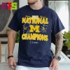 Undefeated 15-0 Michigan Wolverines 2023-2024 CFP National Champions From The Big House To Houston Classic T-Shirt