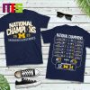 2023-2024 CFP National Champions Michigan Wolverines Helmet Retro Hoodie Shirt