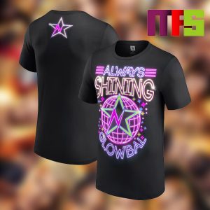 Naomi Always Shining Glowbal 2024 Royal Rumble Return Classic T-Shirt